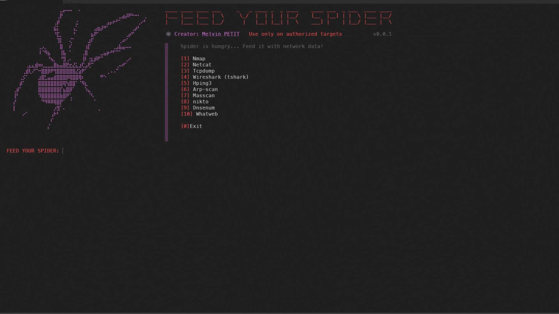 FEEDYOURSPIDER